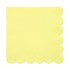 Pale Yellow <br> Large Napkins (16)